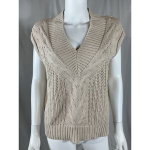 Pistola Cream Cable Knit Sweater